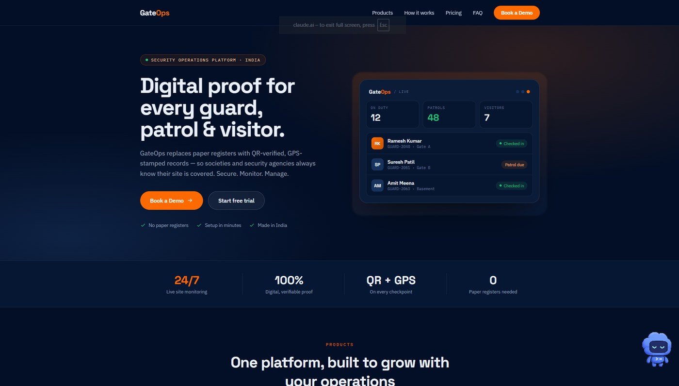 Website portfolio screenshot